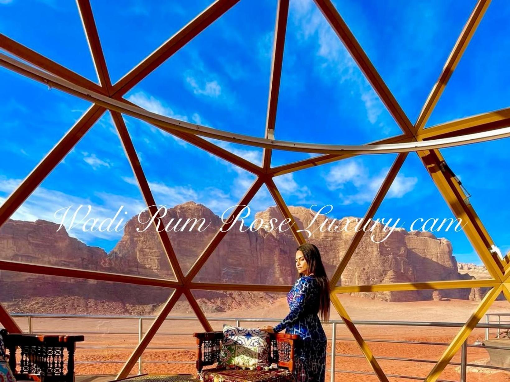 Wadi Rum Rose Luxury Camp Екстер'єр фото